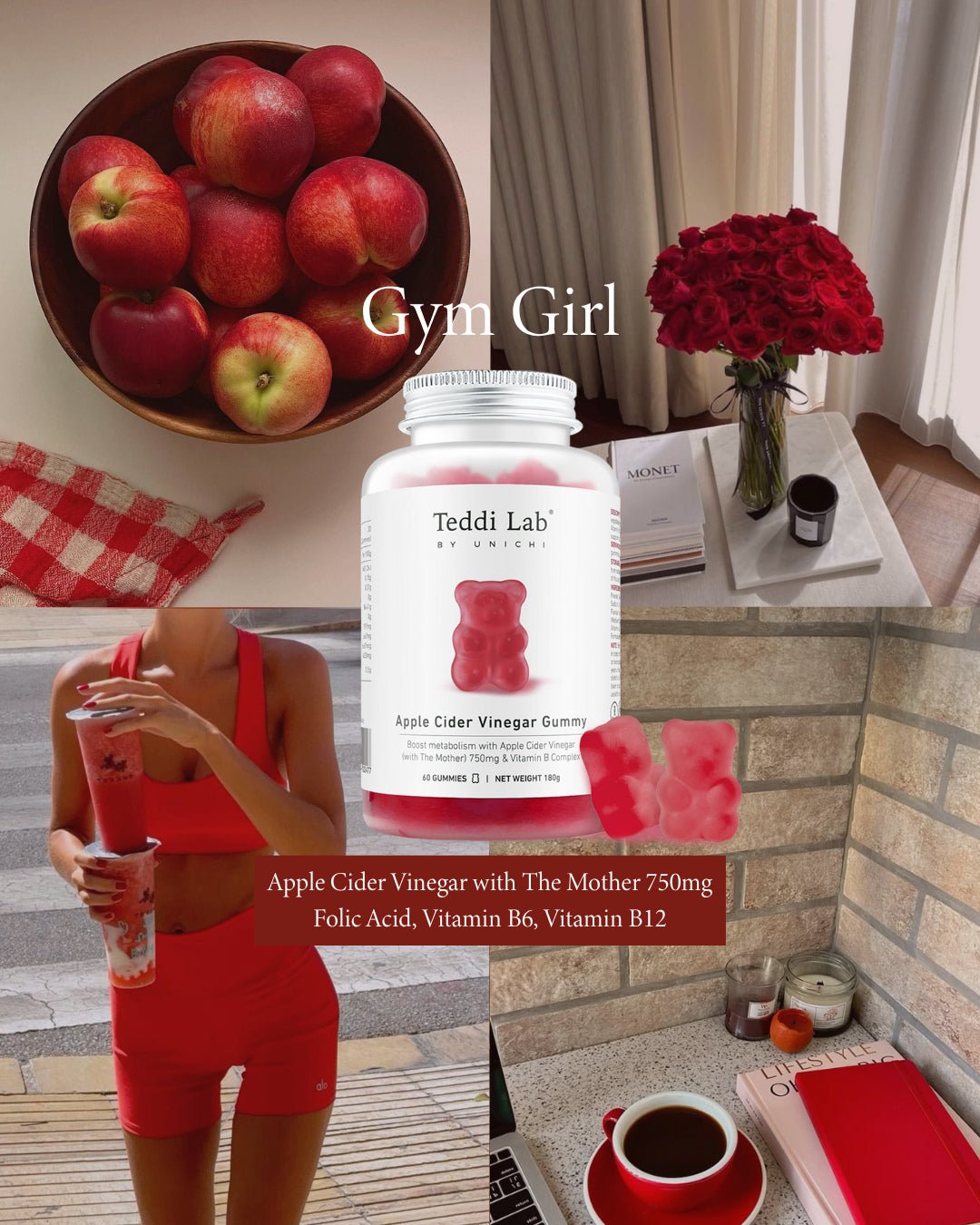 Apple Cider Vinegar Gummies: Your Secret to a Flat Tummy, Snatched Waist & Happy Gut - Teddi Lab by Unichi