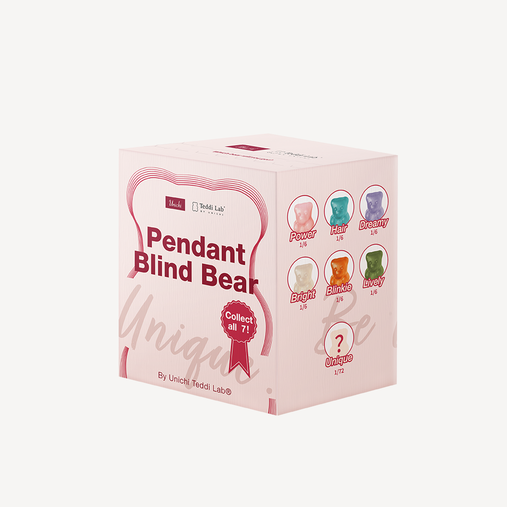 Blind Box Teddi Keychain