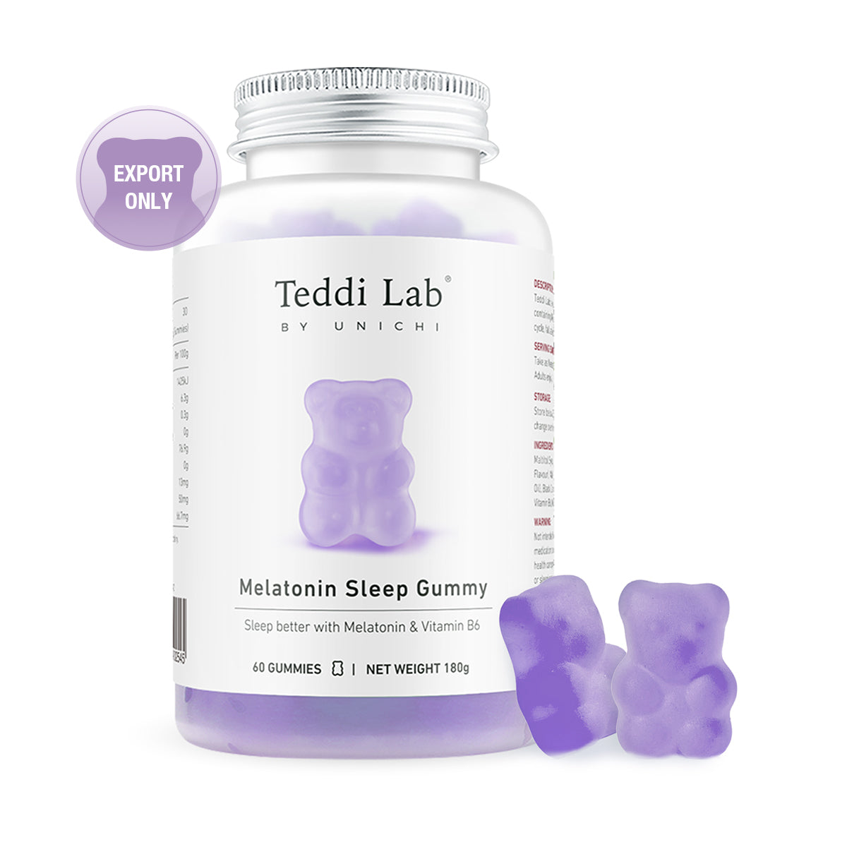 Teddi Lab Melatonin Sleep Gummy [EXPORT ONLY]