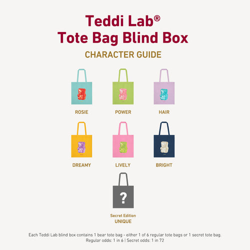 Blind Box Teddi Tote Bag