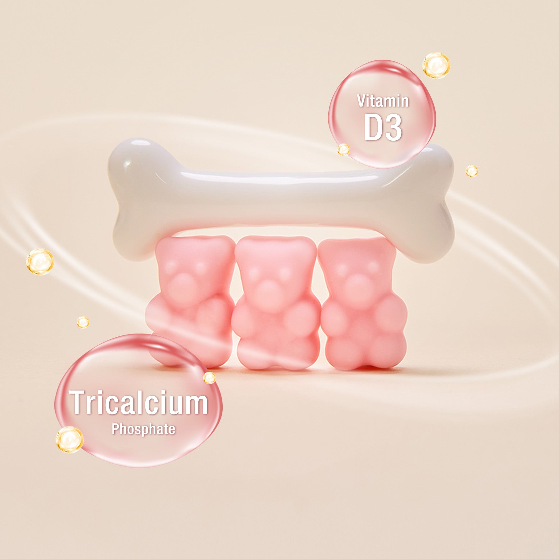 Teddi Lab Calcium Vitamin D3 Gummy
