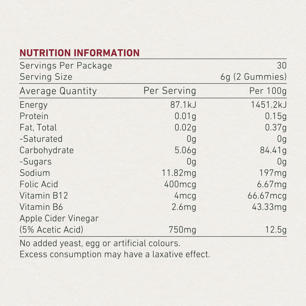 Apple Cider Vinegar Gummy