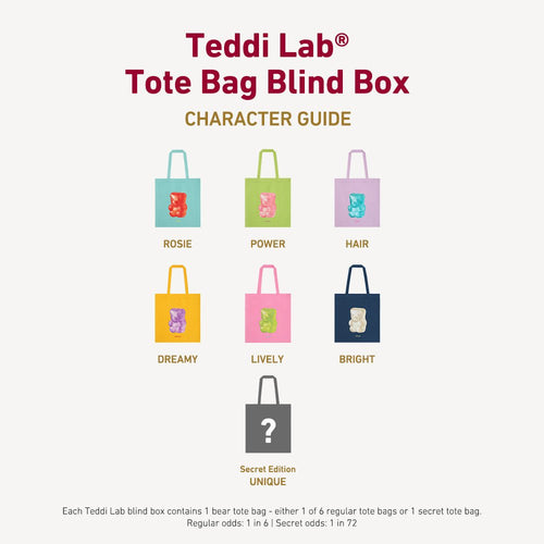 Blind Box Teddi Tote Bag