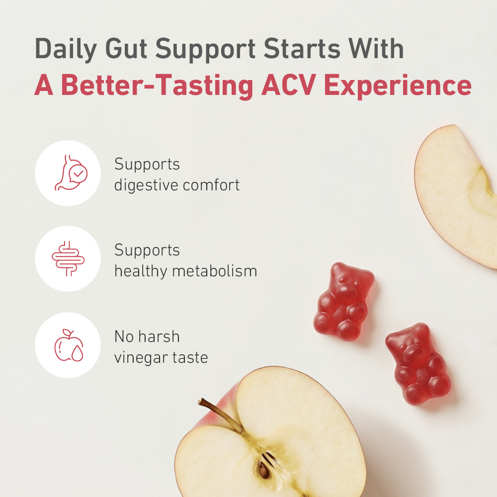 [DM X Teddi Lab] Apple Cider Vinegar Gummy - Teddi Lab by Unichi