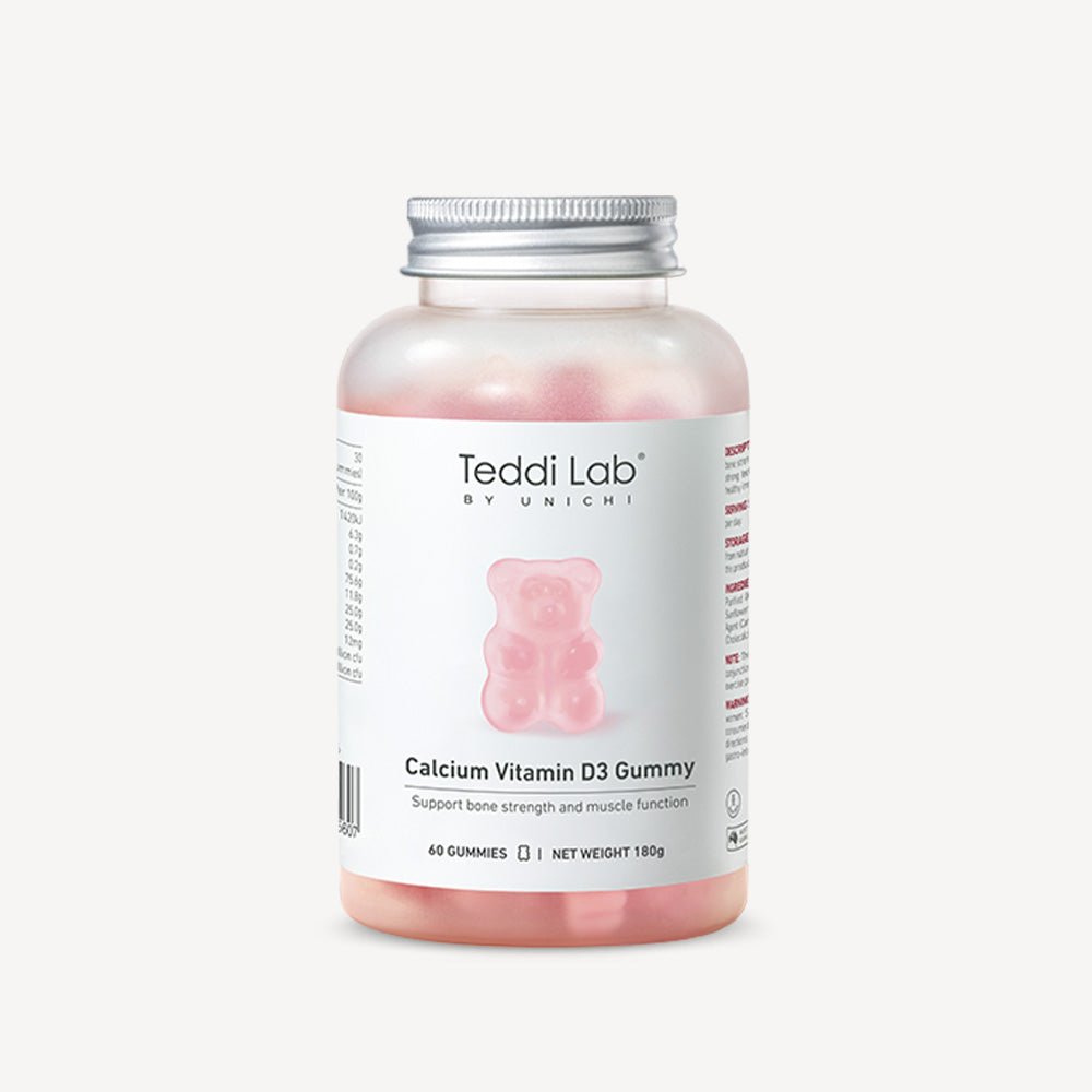 [DM X Teddi Lab] Calcium Vitamin D3 Gummy - Teddi Lab by Unichi