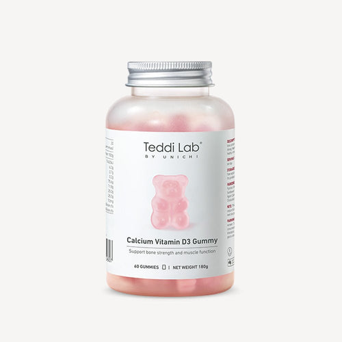 [DM X Teddi Lab] Calcium Vitamin D3 Gummy - Teddi Lab by Unichi