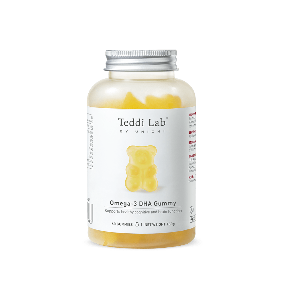 [DM X Teddi Lab] Omega-3 DHA Gummy - Teddi Lab by Unichi