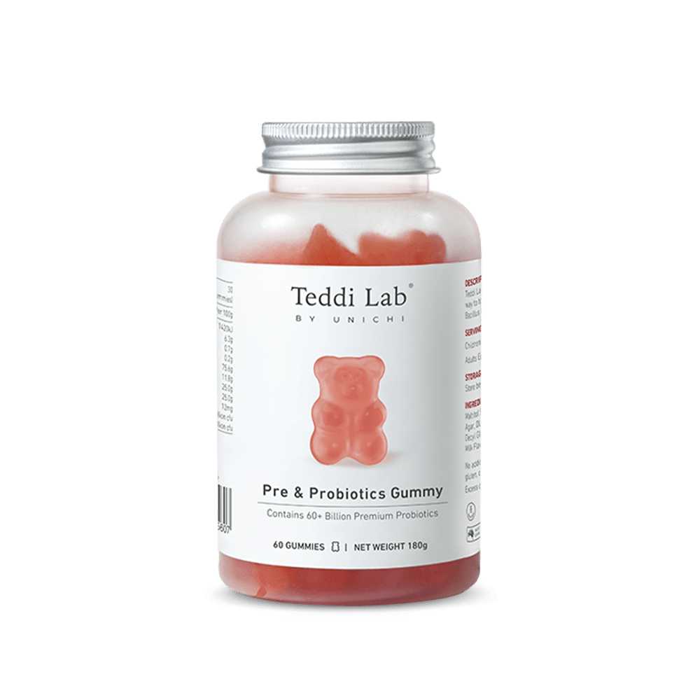 [DM X Teddi Lab] Pre & Probiotics Gummy - Teddi Lab by Unichi