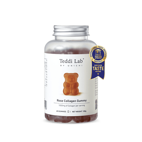 [DM X Teddi Lab] Rose Collagen Gummy - Teddi Lab by Unichi