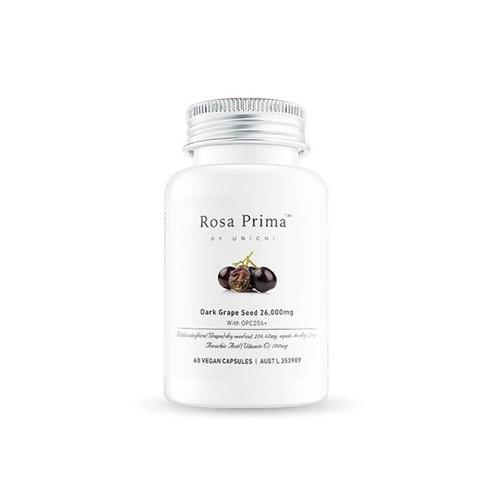 [DM X Teddi Lab] Unichi Rosa Prima Dark Grape Seed 26000mg with OPC206+ - Teddi Lab by Unichi