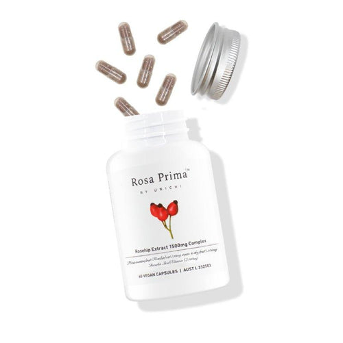 [DM X Teddi Lab] Unichi Rosa Prima Rosehip Extract 1500MG Complex