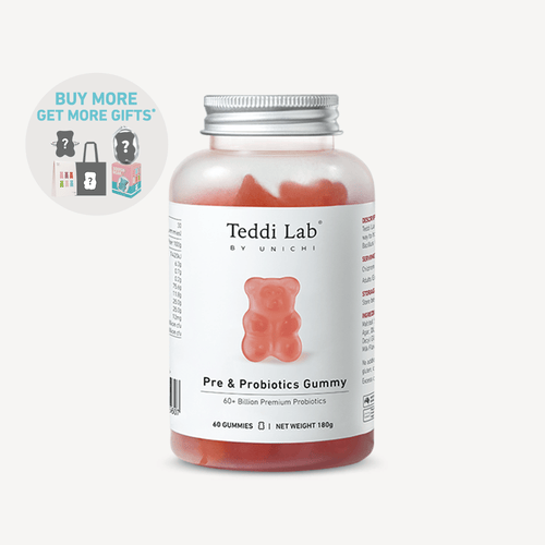 Pre & Probiotics Gummy - Teddi Lab by Unichi