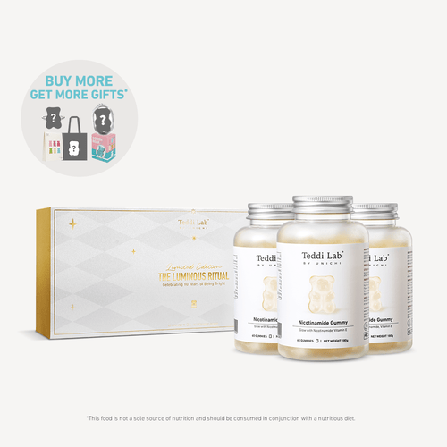 Skin Glow 10th Anniversary Gift Box - Teddi Lab by Unichi