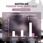 Unichi Rosa Prima Dark Grape Seed 26000mg with OPC206+ - Unichi Wellness
