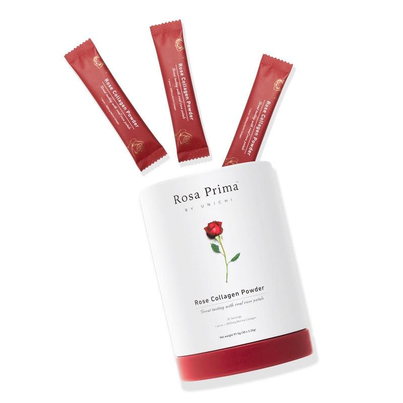 Unichi Rosa Prima Rose Collagen Powder - Teddi Lab by Unichi
